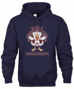 Mississippi State Turkey Helmet Happy Thanksgiving Hoodie
