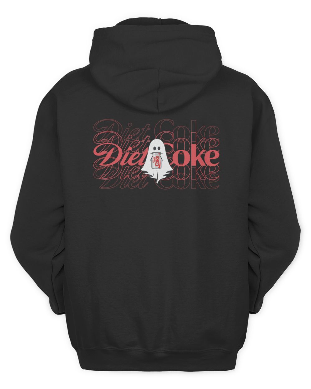 Diet Coke Merch Diet Coke Ghost Women's Tee Hoodie