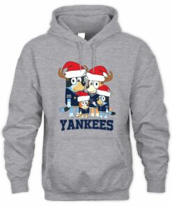New York Yankees Family Christmas Santa Hat Cute Baseball Hoodie