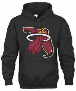 NBA Shop Miami Heat Sunshine State Hometown Collection Black Official Hoodie