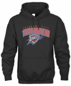 NBA Shop Oklahoma City Thunder Breakaway Dunk Black Official Hoodie