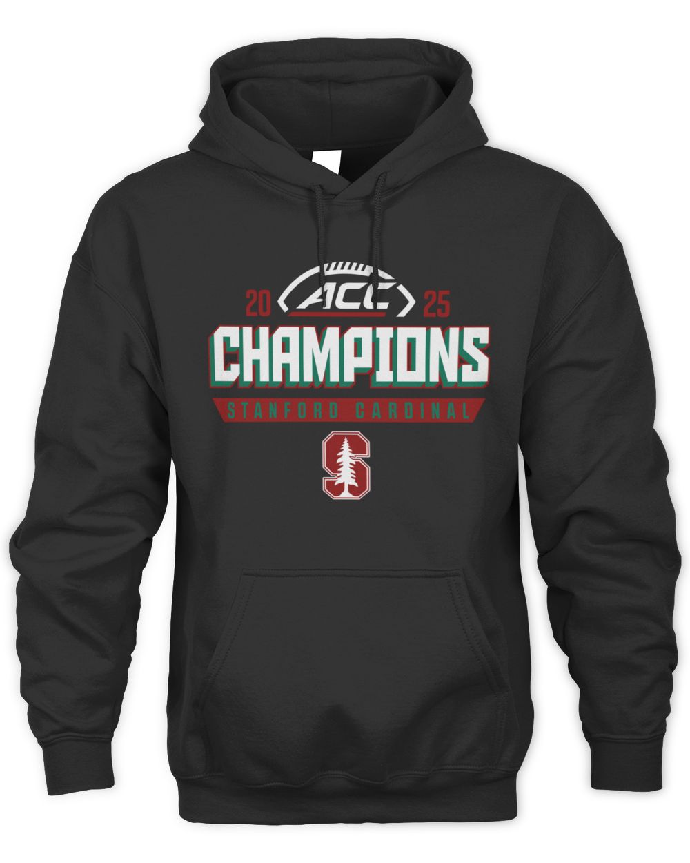 Stanford Cardinal ACC Football Conference Winner 2025 Hoodie