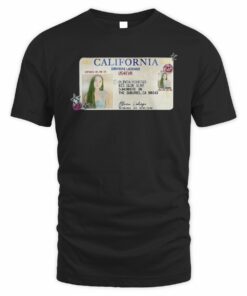 Olivia Rodrigo Merch Drivers License 5 Year Anniversary T Shirt