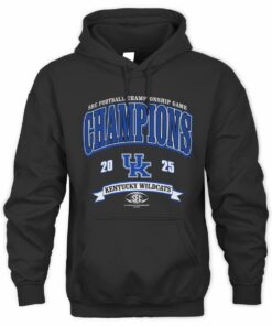 SEC Football Championship 2025 Kentucky Wildcats Champions Hoodie
