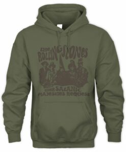 The Rolling Stones Merch Their Satanic Majesties Request Band Hoodie