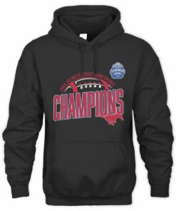 Official SMU Mustangs 2025 ACC Champions Logo Football Hoodie