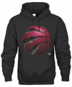 NBA Shop Toronto Raptors Midnight Mascot Black Hoodie Official