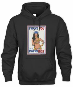 Chelsea Green Patrihot USA Fan Edition WWE Graphic Hoodie