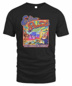 Elton John Merch Who Believes In Angels Album Cover T-Shirt