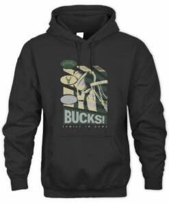 NBA Shop Milwaukee Bucks Max 90 1 Vintage Black Hoodie