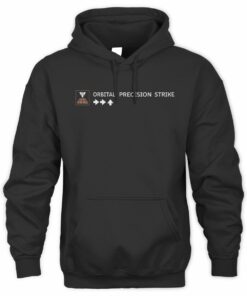 Helldivers Merch Helldivers Orbital Precision Strike Official Hoodie