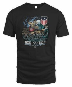 USMNT Vs Uruguay 2025 Tampa FL Soccer Match T‑Shirt