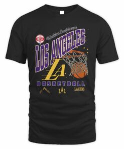 Los Angeles Lakers 2025 City Edition Official Basketball T-Shirt