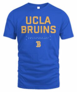 UCLA Bruins Jordan Brand 2025 Courtside Basketball Performance T-Shir