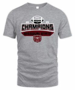 Missouri State Bears Conference USA Football Champs 2025 Tee Shirt