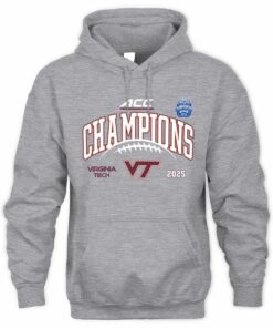Virginia Tech Hokies ACC Champions 2025 NCAA College Football Hoodie