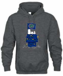 Florida Gators Snoopy House Christmas Lights Hoodie