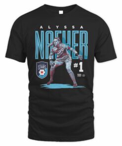 Alyssa Naeher Chicago Stars FC 500 Level Soccer #1 Player Graphic T-Shirt