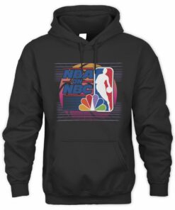 Retro NBA On NBC Basketball Classic Logo Hoodie