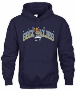 NBA Shop Memphis Grizzlies Looney Tunes Taz Graphic Navy Official Hoodie
