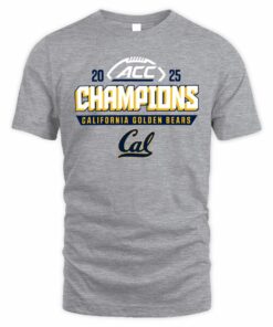 California Golden Bears 2025 ACC Football Conference Champions Locker Room T-Shirt