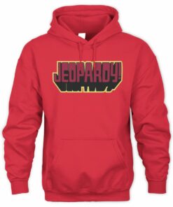 Jeopardy Merch Jeopardy Retro Red Ringer Tee Hoodie