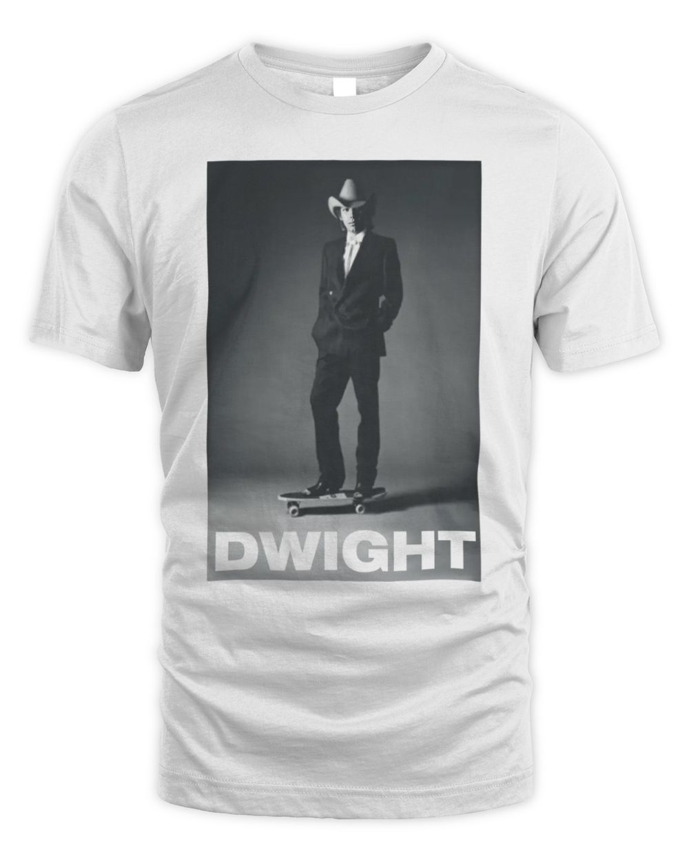 Dwight Yoakam Merch Dwight Skateboard T-Shirt