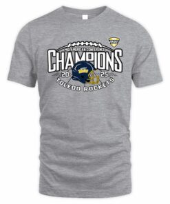 Toledo Rockets 2025 Mid-American Conference Champions Tee Shirt