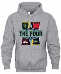 2025 Michigan High School D2 Final Four Teams Football Hoodie