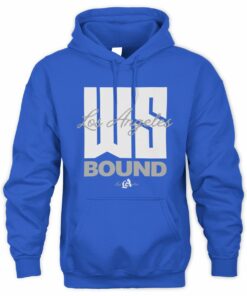 Pantone 294 Merch Los Angeles WS Bound Champions Hoodie
