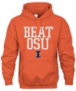 Illinois Fighting Illini Beat Football Victory Collector Hoodie