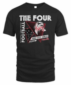 MHSAA Football D6 The Four Kent City Eagles 2025 T-Shirt