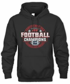 Jacksonville State Gamecocks Football 2025 Conference USA Champions Game Day Hoodie