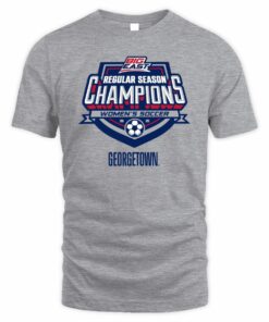 Georgetown Women’s Soccer Big East Regular Season Champions 2025 T-Shirt