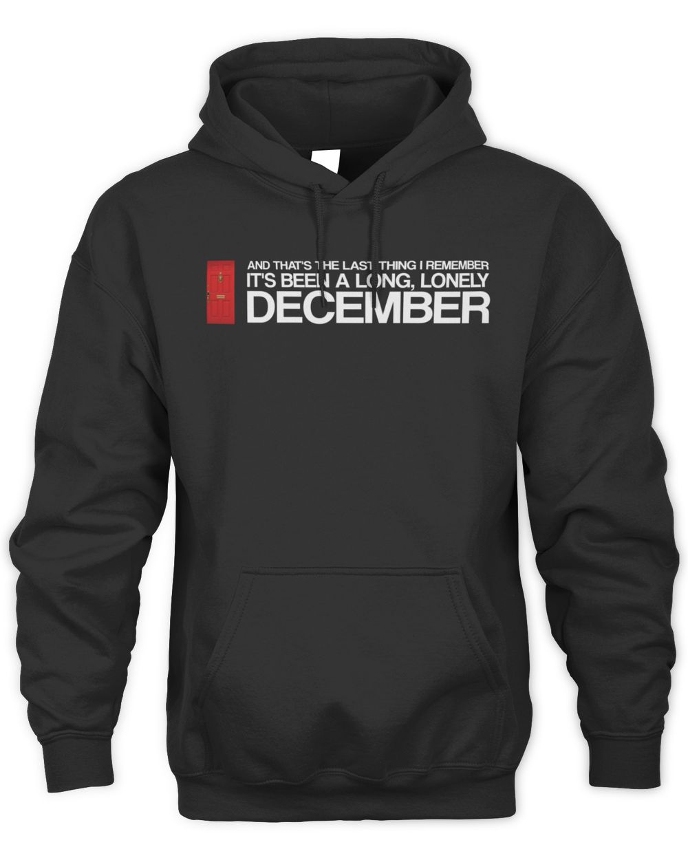 Neck Deep Merch December Tee Black Hoodie