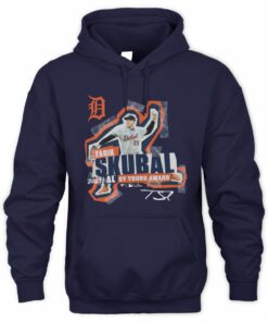 Detroit Tigers Tarik Skubal AL Cy Young Official Graphic Hoodie