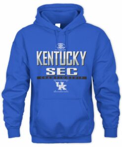 Official 2025 SEC Football Championship Kentucky Wildcats Logo Hoodie
