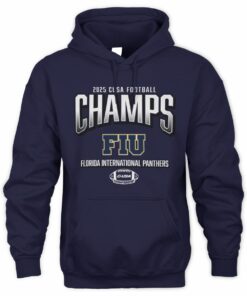 Florida International Panthers 2025 C-USA Football Conference Champs Hoodie