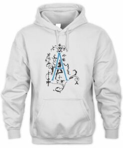 Addison Rae Merch Logo Tee White Hoodie
