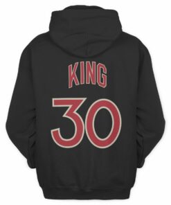 New York Knicks Bernard King #30 Monochrome Jersey Kith Hoodie