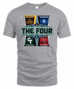 2025 Michigan High School D1 Final Four Teams Football Tee