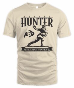 Colorado Buffaloes Football Travis Hunter Heisman Trophy T Shirt