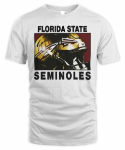 Florida State Seminoles Helmet Football Graphic T-Shirt