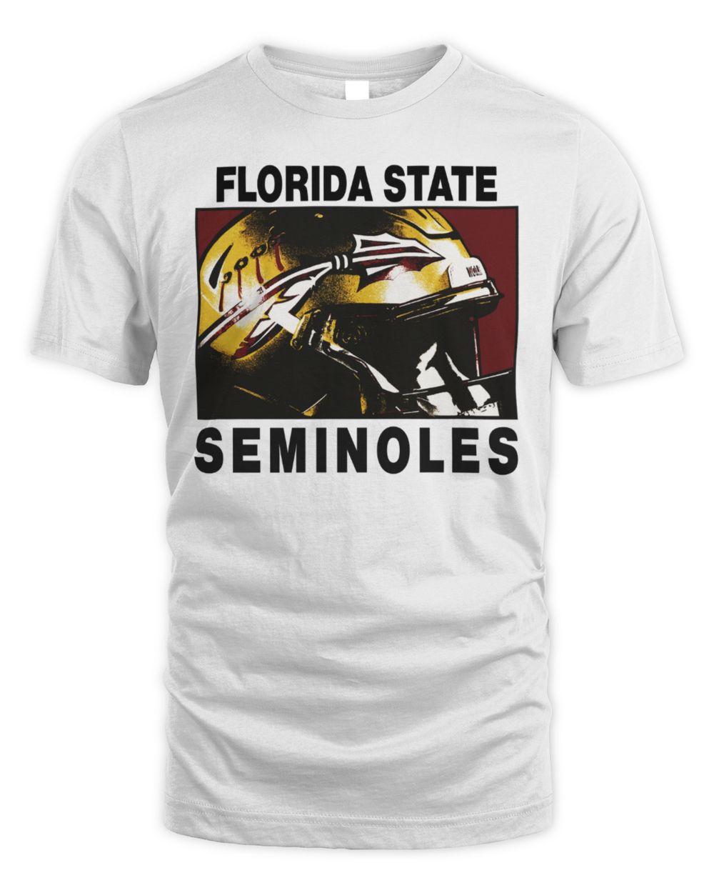 Florida State Seminoles Helmet Football Graphic T-Shirt