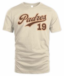 Tony Gwynn San Diego Padres Cooperstown Collection Number 19 T-Shirt