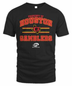 UFL Shop Property Of Houston Gamblers T Shirt