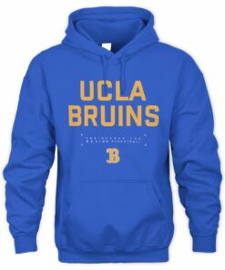 UCLA Bruins Jordan Brand 2025 Courtside Basketball Performance Sweatshirt Hoodie