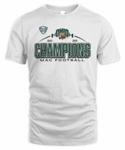 Ohio Bobcats 2025 MAC Football Champions T-Shirt