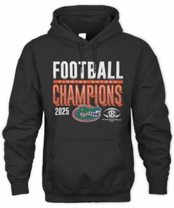 SEC Champions 2025 Florida Gators Football Graphic Hoodie