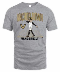 Vanderbilt Commodores Basketball Mascot Court T Shirt